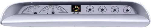 Vista 3 de Dakota Digital 63 64 Chevy Impala Kit de medidores personalizables aleación de plata HDX-63C-IMP-S