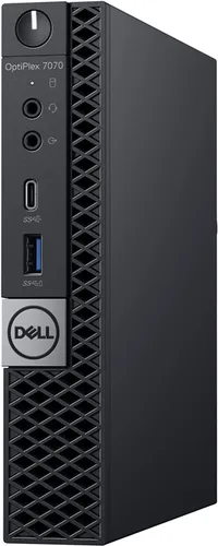 Vista 3 de Dell OptiPlex 7070 Business Micro computadora de escritorio, Intel Octa-Core i7 9700T hasta 4.3GHz, 32 GB DDR4 RAM, 1 TB PCIe SSD, WiFi 802.11AC