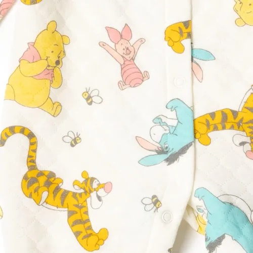 Vista 2 de Disney Winnie The Pooh Piglet Tigger - Overol acolchado de rizo francés para bebé