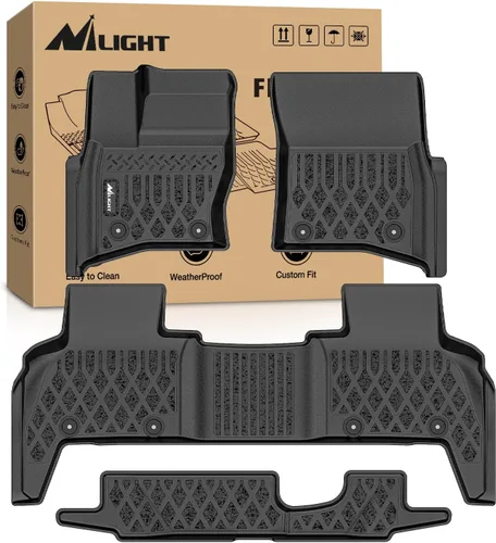 Vista 17 de Nilight Alfombrillas de TPE para Land Rover Range Rover Evoque de 5 puertas y Coupé 2011 2012 2013 2014 2015 2016 2017 2018 2019, ajuste