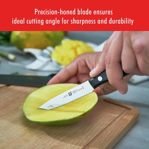 Vista 8 de ZWILLING TWIN Signature Juego de Cuchillos con Bloque Autoafilable de 15 Piezas - Marrón