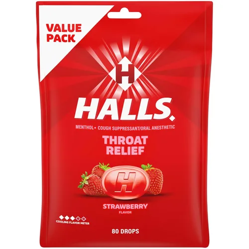 Vista 18 de HALLS Defense - Gotas de vitamina C cítricas surtidas, paquete económico, 80 gotas Gotas para la garganta, paquete económico