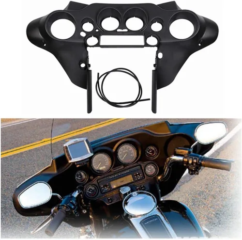 Vista 3 de TCMT Carcasa del velocímetro Carenado interior Compatible con Harley Touring Electra Glide FLHX FLHTC FLHTCU 2008-2013