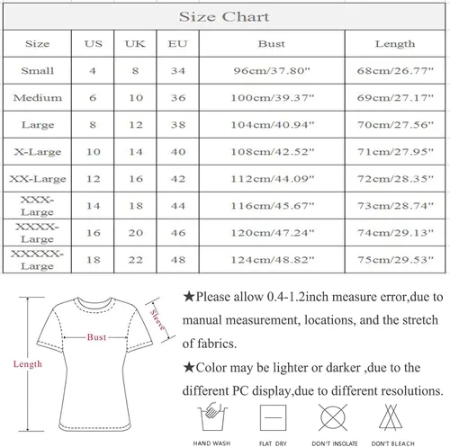 Vista 5 de RMXEi - Camisa casual de manga corta con solapa y botones para mujer