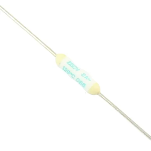 Vista 2 de 5pcs Axial Lead Thermal Fuse T6F Cutoff 139 Degree Celsius 250V 2A / 125V 3A / 50V DC 4A