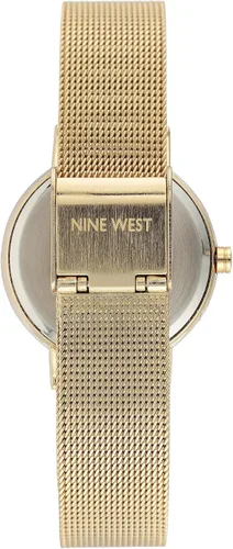 Vista 3 de Nine West Reloj de pulsera de malla para mujer