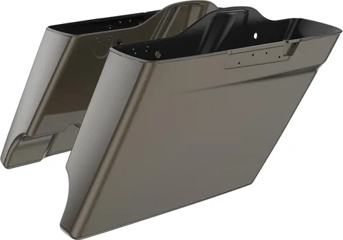 Vista 32 de Alforjas extendidas para Harley Touring Street Glide, Electra Glide, Road Glide 2014-2023 (whisky ámbar)