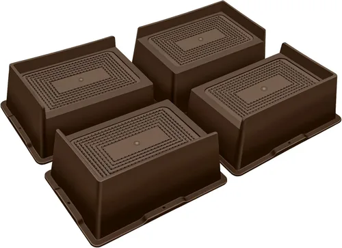 Vista 36 de ANNKUT Elevadores de cama de 2 pulgadas, resistentes, elevadores de sofá de gran tamaño, elevadores de muebles extra anchos para sofá, mesa