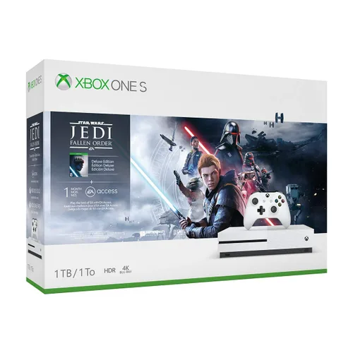 Vista 3 de Xbox One S 1TB Console - Star Wars Jedi Fallen Order Bundle (Renewed)