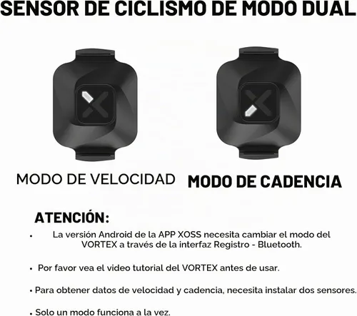 Vista 7 de XOSS G+ Gen2 - Computadora GPS para bicicleta, ANT+y Bluetooth, sensor