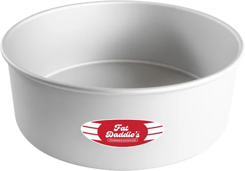 Vista 62 de Fat Daddio's Juego de moldes para pasteles redondos uniformes de aluminio anodizado de 4 niveles, profundidad de 2 pulgadas