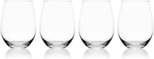 Vista 10 de Mikasa Lana - Copas de champán (4 unidades, 8.25 onzas), transparentes