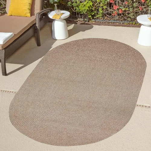 Vista 29 de Superior Alfombra de área para interiores y exteriores, decoración de suelo trenzada reversible para sala de estar, cocina, patio, porche delantero