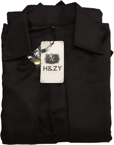 Vista 3 de H&ZY - Chaqueta para hombre Steampunk Vintage. Chaqueta gótica victoriana Frock Coat, Disfraz de Halloween