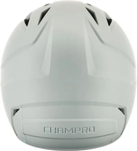 Vista 4 de Casco de Bateo HX de Champro Gris claro