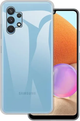 Vista 2 de Funda protectora de TPU con correa cruzada para el cuello, compatible con Samsung Galaxy A32 5G, funda protectora a prueba de golpes con cordón