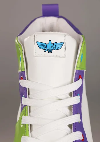 Vista 5 de Disney Buzz Lightyear Men's High Top Shoes, Exclusive Toy Story Sneakers