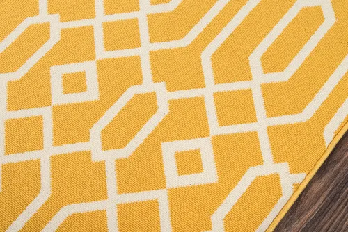 Vista 4 de Momeni BAJA0BAJ-3CHR860D, baja Colección, 8'6" x 13', Carbón vegetal, Polipropileno, Amarillo