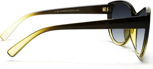 Vista 5 de Lentes de sol bifocales para mujer, lentes para leer bajo el sol en forma de ojo gatuno