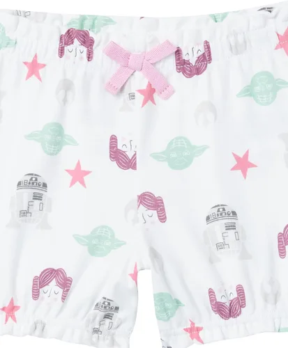 Vista 3 de Tienda Essentials Disney Star Wars Pantalones cortos de princesa para niña, multipack