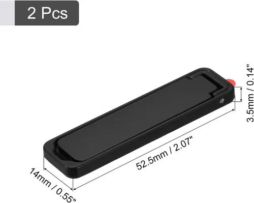 Vista 2 de uxcell Soportes ultrafinos para teléfono, paquete de 2 soportes de escritorio horizontales y verticales, para pegar en el soporte portátil