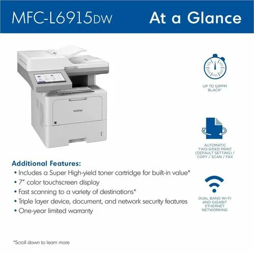 Vista 4 de DAMAGE BOX MFCL6915DW Mono Laser Multifu