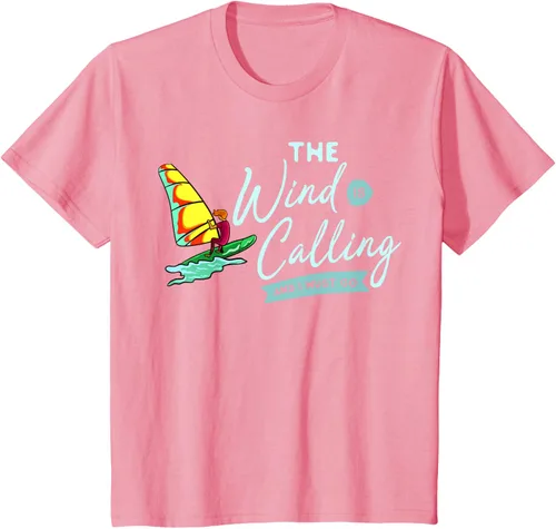 Vista 81 de Windsurfing Board Camiseta Windsurfer, Negro