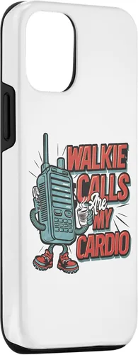 Vista 3 de iPhone 15 Walkie Calls Are My Cardio Retro Special Education Teacher Case