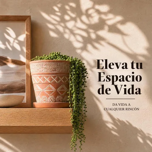 Vista 5 de Cedilis Paquete de 2 macetas de terracota de 5 pulgadas con platillos