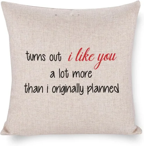 Vista 12 de One Year Down Forever to Go - Fundas de almohada decorativas de 16 x 16 pulgadas, funda de cojín cuadrada con acento de San Valentín para sofá