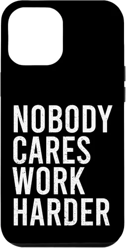 Vista 25 de Funda de regalo para iPhone 13 Nobody Care Work Hard Actitude Grit Hustle Success