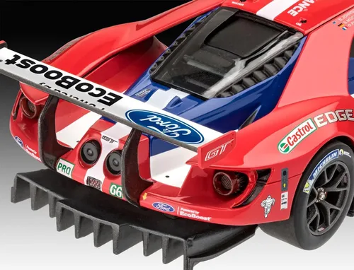 Vista 4 de Revell RV07041 2017 Ford Gt - Kit de modelo Le Mans, varios