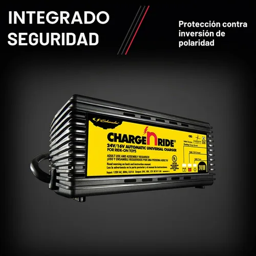 Vista 2 de Cargador de batería universal de Schumacher Charge 'n Ride, 1.5 Amp 24 voltios