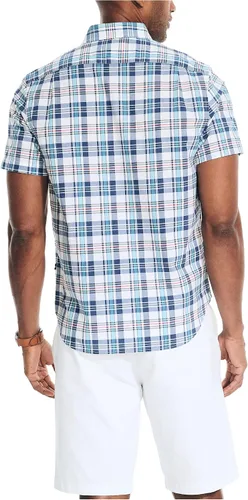 Vista 2 de Nautica Camisa de manga corta a cuadros para hombre