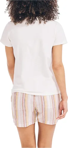 Vista 3 de Nautica Top de nudo lateral de ajuste clásico para mujer
