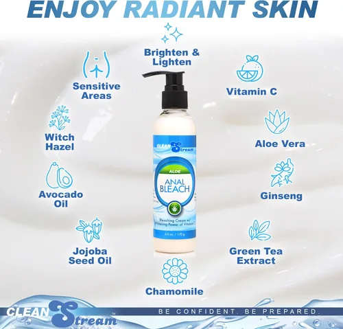 Vista 5 de XR marcas anal usar lejía, con vitamina C y Aloe, 6 oz