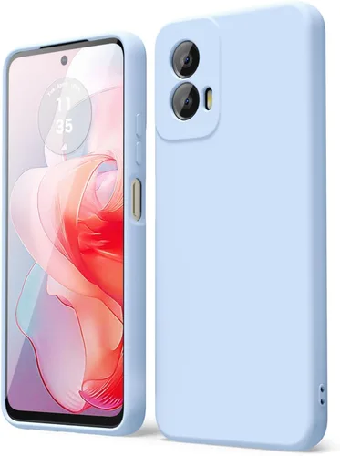 Vista 58 de oakxco para Motorola Moto G Power 2022 Funda de teléfono/Moto G Play 2023 Funda de teléfono de silicona líquida, goma de goma delgada y suave en gel