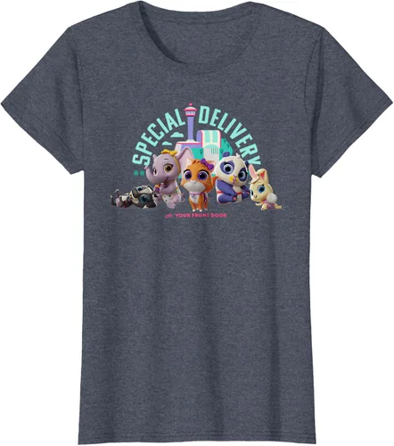 Vista 57 de Disney Camiseta de entrega especial Junior T.O.T.S, Negro, S