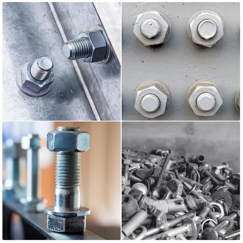 Vista 5 de uxcell Arandela plana de acero al carbono de 0.31" x 0.12" x 0.02" para tornillo de perno 100pcs