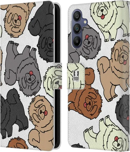 Vista 13 de Head Case Designs Airedale Terrier Dog Breed Patterns 4 Leather Wallet Case Compatible with Samsung Galaxy A15