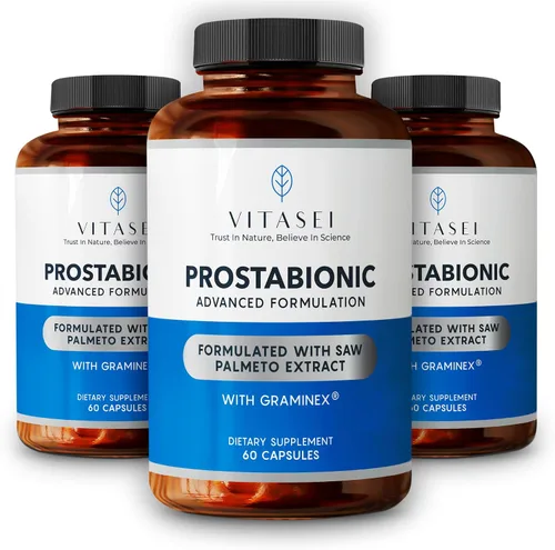 Vista 5 de VITASEI Prostabionic Advanced Prostabionic Suplemento de próstata – 60 cápsulas (paquete de 1)