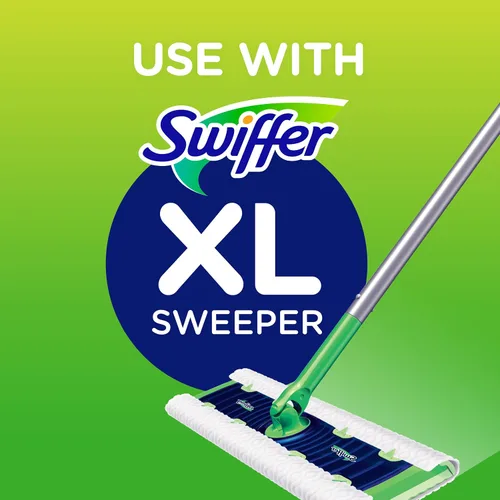 Vista 4 de Swiffer Sweeper - Almohadilla de barrido en seco, repuestos para trapeador de suelo XL, sin perfume, 16 unidades (el embalaje puede variar)