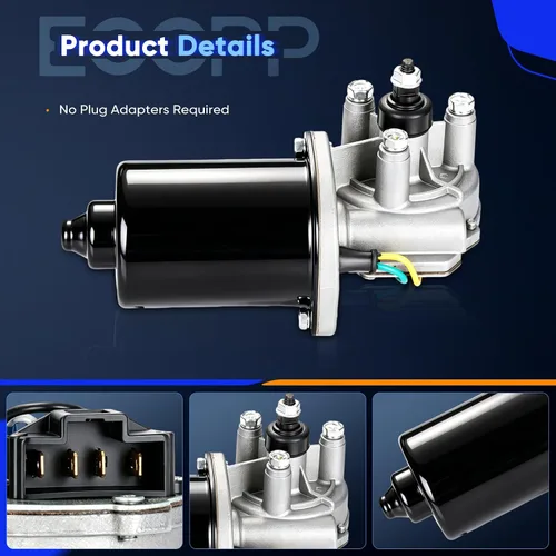 Vista 4 de ECCPP Motor del limpiaparabrisas apto para Dodge para Ram 1500 2500 3500 85-387
