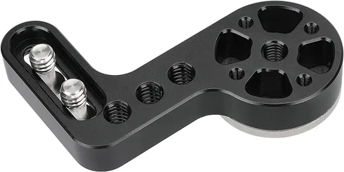 Vista 3 de CAMVATE Agujero de tornillo M6 de montaje de extensión tipo L con tornillo de 1/4 "-20