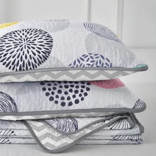 Vista 5 de UOZZI BEDDING Juego de edredón reversible de 2 piezas para niños, tamaño individual de 68 x 86 pulgadas, colcha de microfibra suave y ligera, juego