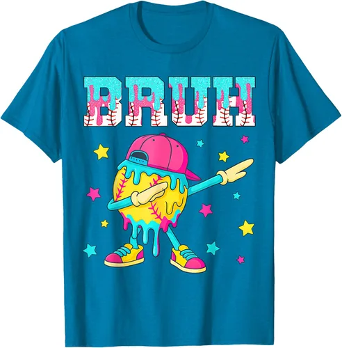Vista 63 de Baseball Life Style 101 Apparel Youth Drip Baseball Boys Kid Camiseta