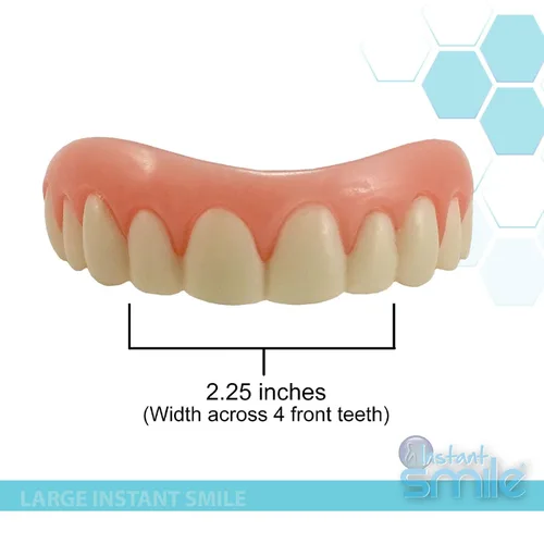 Vista 5 de Instant Smile - Chapa hecha a mano de gran tamaño - Original - ¡Arregla tu sonrisa en solo minutos!