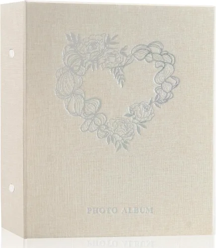 Vista 7 de Artmag Álbum de fotos pequeño de 4 x 6 pulgadas, 52 fotos, 2 paquetes, cubierta de lino, cada paquete tiene capacidad para 52 fotos, carga superior