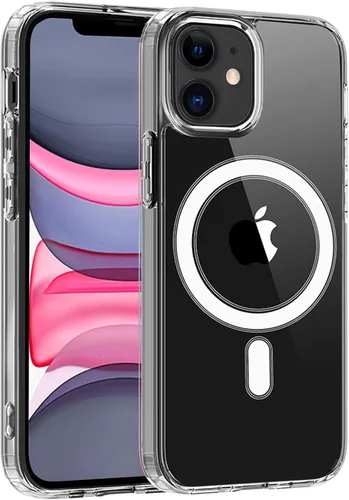 Vista 47 de S. Tedazo Funda magnética para iPhone 7/8 Plus (5.5 pulgadas) compatible con MagSafe, [no amarillenta] delgada, a prueba de golpes, funda para Negro