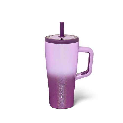 Vista 54 de BrüMate Era Vaso Térmico de 20 oz con Asa y Pajilla Vaso Térmico Aislante 100% A Prueba de Fugas con Tapa y Pajilla Hecho de Acero Inoxidable